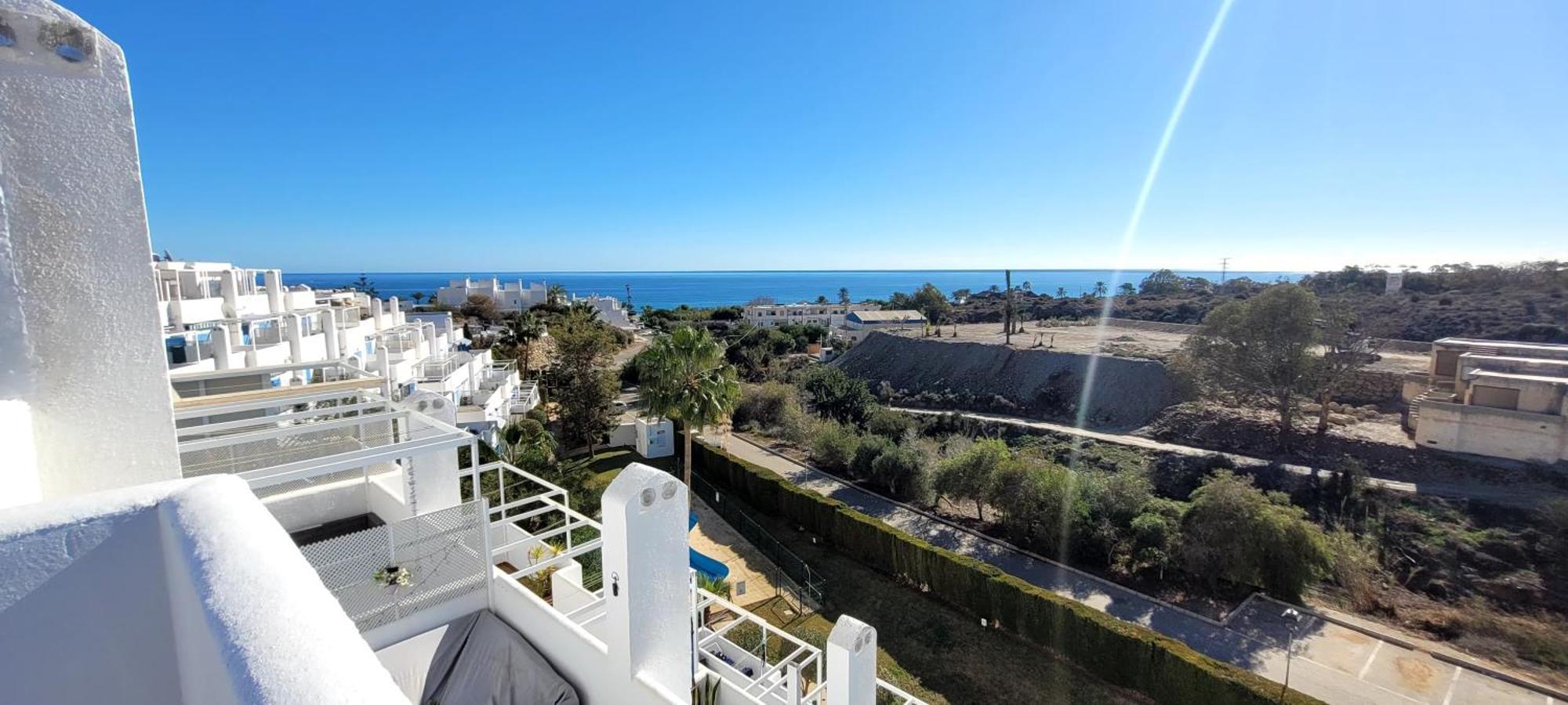 Atico Ares Terraza Al Mediterraneo Mojácar Kültér fotó